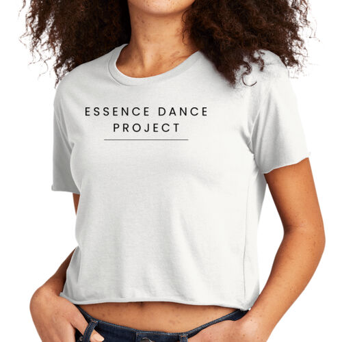 Essence Crop Top - White 1 Thumbnail