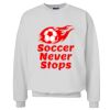 Ultimate Cotton® Crewneck Sweatshirt Thumbnail